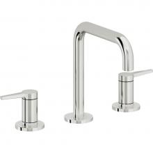 California Faucets 5302QZBF-PC - 8'' Widespread Lavatory Faucet with Completely Finished ZeroDrain