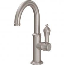 California Faucets 5509-1-PC - Single Hole Lavatory/Bar/Prep Faucet - Low Spout