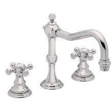 California Faucets 6102ZB-RBZ - 8'' Widespread Lavatory Faucet with ZeroDrain®