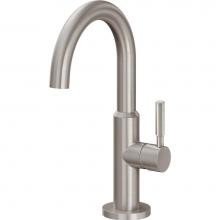 California Faucets 6209-1-MWHT - Single Hole Lavatory/Bar/Prep Faucet - Low Spout