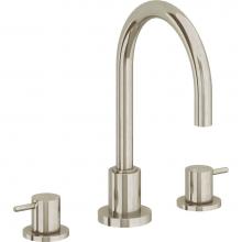 California Faucets 6202ZB-BNU - 8'' Widespread Lavatory Faucet with ZeroDrain