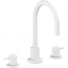 California Faucets 6202-MWHT - 8'' Widespread Lavatory Faucet