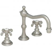 California Faucets 6702ZB-RBZ - 8'' Widespread Lavatory Faucet with ZeroDrain®