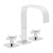 California Faucets 7202ZB-PC - 8'' Widespread Lavatory Faucet with ZeroDrain