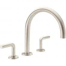 California Faucets 7508-MWHT - Complete Roman Tub Set