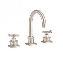 California Faucets 8602W-MOB - Widespread High Spout - Wheel Handle