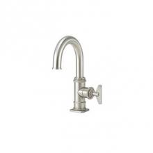 California Faucets 8609B-1-MOB - Single Hole Lavatory/Bar/Prep Faucet with Blade Handle - Low Spout