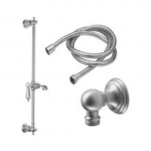 California Faucets 9129-68-RBZ - Slide Bar Handshower Kit  - Lever Handle With Line Base