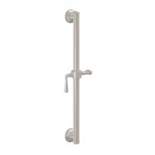 California Faucets 9424S-46-PC - 24'' Grab Bar with Slide