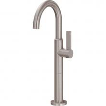 California Faucets E309-2-PC - Single Hole Lavatory/Bar/Prep Faucet - High Spout