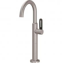 California Faucets E309RB-2-PC - Single Hole Lavatory/Bar/Prep Faucet - High Spout