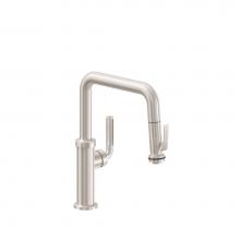 California Faucets K30-103-KL-RBZ - Pull-Down Kitchen Faucet  - Quad Spout