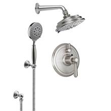 California Faucets KT02-33.20-RBZ - Montecito Styletherm 1/2'' Thermostatic Shower System with Showerhead and Hand Shower