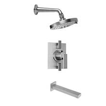 California Faucets KT05-77.20-RBZ - Morro Bay Styletherm 1/2'' Thermostatic Shower System with Shower Head and Tub Spout