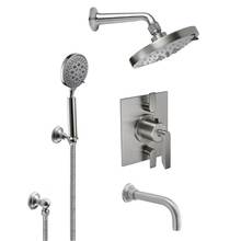 California Faucets KT07-45.20-RBZ - Rincon Bay Styletherm 1/2'' Thermostatic Shower System with Hand Shower Hook and Tub Spo