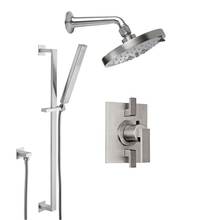 California Faucets KT13-77.20-RBZ - Morro Bay Styletherm 1/2'' Thermostatic Shower System with Showerhead and Hand Shower on