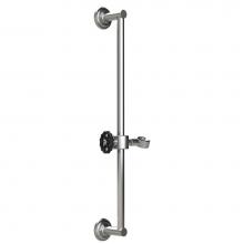 California Faucets SB-80WB-MOB - Wall Mounted Slide Bar