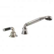 California Faucets TO-30F.15S.20-MWHT - Contemporary Handshower & Diverter Trim Only for Roman Tub