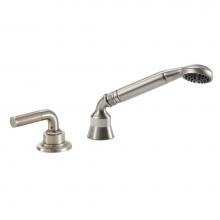 California Faucets TO-30K.15S.20-MWHT - Contemporary Handshower & Diverter Trim Only for Roman Tub