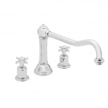 California Faucets TO-3208-PC - Roman Tub Trim Set