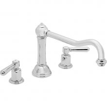 California Faucets 3308-PC - Complete Roman Tub Set