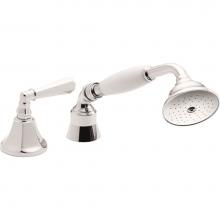 California Faucets 46.13.18-PC - Complete Handshower & Diverter for Roman Tub