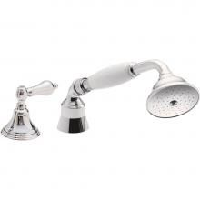 California Faucets 55.13.18-PC - Complete Handshower & Diverter for Roman Tub