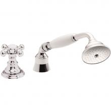 California Faucets 60.13.20-PC - Complete Handshower & Diverter for Roman Tub