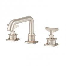 California Faucets 8508B-MOB - Complete Low Spout Roman Tub Set - Blade Handle