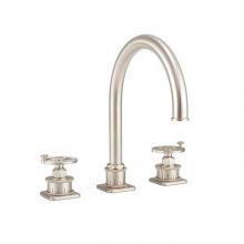 California Faucets 8608W-MOB - Complete High Spout Roman Tub Set - Wheel Handle