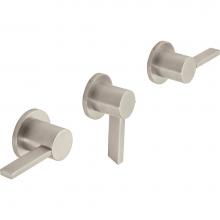 California Faucets TO-E303L-PC - 3 Handle Tub and Shower Trim Only