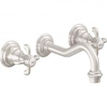 California Faucets TO-V6102XD-7-PC - Two Handle Lavatory Wall Faucet Trim Only