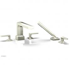 Phylrich 184-49/03U - Deck Tub Set Diama W/ Hs, Lever Handle