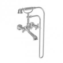 Newport Brass 1600-4282/65 - Exposed Tub And Hand Shower Set - Wall Mount