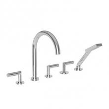 Newport Brass 3-3107/14 - Roman Tub Faucet With Hand Shower