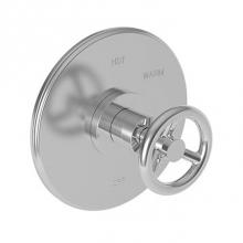 Newport Brass 4-2924BP/65 - Balanced Pressure Shower Trim Plate with Handle. Less showerhead, arm and flange.