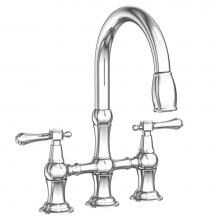 Newport Brass 1030-5463/26 - Kitchen Bridge Pull-Down Faucet