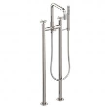 Newport Brass 1400-4262/15P - Exposed Tub & Hand Shower Set w/Risers