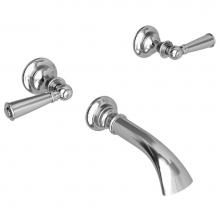 Newport Brass 3-2455/26 - Sutton Wall Mount Tub Faucet