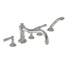 Newport Brass 3-2477/15P - Roman Tub Faucet with Hand Shower