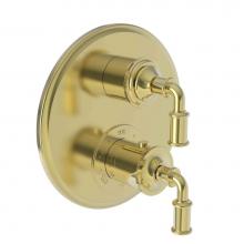 Newport Brass 3-2943TR/01 - Taft 1/2'' Round Thermostatic Trim Plate with Handles