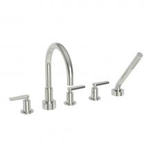 Newport Brass 3-2977/15P - Roman Tub Faucet with Hand Shower