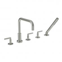 Newport Brass 3-3327/15P - Roman Tub Faucet with Hand Shower