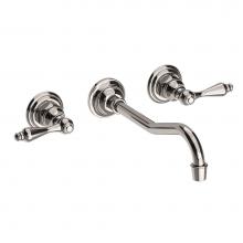 Newport Brass 3-944L/15P - Wall Mount Lavatory Faucet