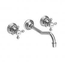 Newport Brass 3-944/26 - Chesterfield  Wall Mount Lavatory Faucet