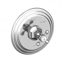 Newport Brass 4-1224BP/26 - Metropole Balanced Pressure Shower Trim Plate with Handle. Less showerhead, arm and flange.