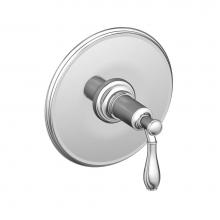 Newport Brass 4-2554BP/26 - Ithaca Balanced Pressure Shower Trim Plate with Handle. Less showerhead, arm and flange.