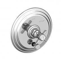 Newport Brass 5-1002BP/26 - Fairfield Balanced Pressure Tub & Shower Diverter Plate with Handle