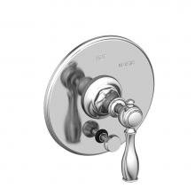 Newport Brass 5-1772BP/26 - Victoria Balanced Pressure Tub & Shower Diverter Plate with Handle