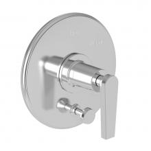 Newport Brass 5-2972BP/26 - Dorrance Balanced Pressure Tub & Shower Diverter Plate with Handle